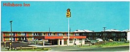 Texas Postcard Hillsboro Best Western Inn Long Card - $2.08