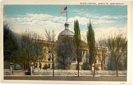 State Capitol, Santa Fe, New Mexico, vintage postcard - £8.96 GBP