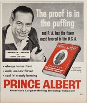 1960 Print Ad Prince Albert Tobacco Hawkshaw Hawkins Grand Ole Prey Smokes Pipe - £11.09 GBP