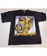 VTG 2000s Black Lil Bow Wow Doggy Bag Kids Youth Large Double Sided Rap ... - £19.68 GBP