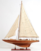 Endeavour Wooden Model America&#39;s Cup Yacht 24&quot; Fully Assembled New - £147.31 GBP