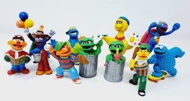 Sesame Street PVC Figure Lot (11) VTG Applause Muppets Cake Toppers Ernie Grover - £14.40 GBP