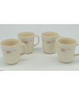 Corning Corelle English Breakfast Coffee Mugs Cups Set of 4 - £10.27 GBP