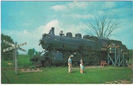 Postcard Train Canadian Pacific Steam Locomotive Doon Pioneer Village Kitchener - £3.97 GBP