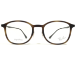 Ray-Ban Eyeglasses Frames RB7051 5200 LightRay Matte Tortoise Gray 49-20... - $74.58