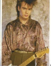 ⭕VTG card pocket calendar 1985 NIK KERSHAW Portugal  group music singer - $84.91 MXN