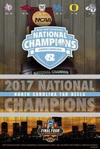 North Carolina Tar Heels 2017 NCAA Basketball National Champions Metal Sign - $24.74
