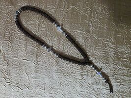 Brown handmade komboskini, 50 knot Orthodox Christian prayer rope, chotk... - $20.00