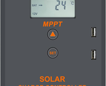 MPPT Solar Charge Controller 12V 24V 30Amp, Mppt Controller 30A Solar Re... - $125.77
