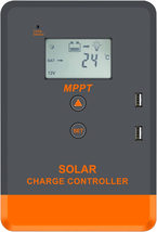 MPPT Solar Charge Controller 12V 24V 30Amp, Mppt Controller 30A Solar Re... - £100.22 GBP