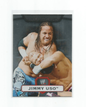 Jimmy Uso 2010 Topps Platinum Wwe Card #31 - £3.92 GBP