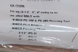 Nibco Pressystem 9104800PC 2-1/2 x 2-1/2 x 1 Press Reducing Copper Tee image 3