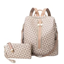   Women Backpack Bags Multifunction Vegan Leather Backpa for Female Mochila Girl - £157.97 GBP