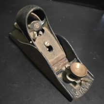 Vintage Stanley Low Angle Block Plane Adjustable Throat 6 1/2&quot; Oberall L... - $24.76