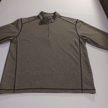 Pebble Beach Performance Men's Green 1/4 Zip Golf Pullover Sweatshirt Size Large image 10