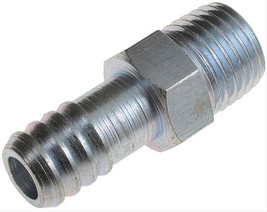 Coolant Heater Hose Fitting 1/4&quot; NPT Male to 3/8&quot; Hose Barb Male STEEL D... - £4.41 GBP