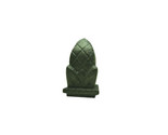 1/2&quot; Finial Pineapple for Square Pipe Gate Fence Ornamental - £5.55 GBP