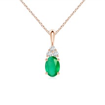 Authenticity Guarantee

ANGARA 0.77 Ct Oval Emerald Solitaire Pendant with Tr... - £542.85 GBP