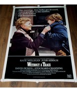 Without A Trace Movie Poster Vintage 1983 Kate Nelligan - $27.42 CAD