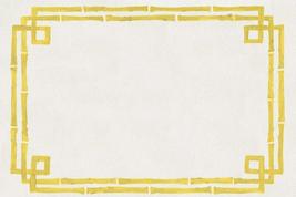 Altoona Design Organics Collection Bamboo Paper Placemats 24/Pack Yellow... - $33.25