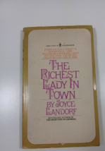 the richest Lady in town by Joyce Landorf 1979 paperback fiction novel - £3.82 GBP