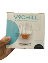 VoChill Elevated Effortless Wine Chilling One Stemmed Wine Chiller Graphite - $24.00