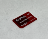 SanDisk 4GB Memory Stick Pro Duo Magic Gate Memory card - Red - £9.37 GBP
