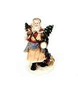 Father Christmas Figurine, Multi-Color Suit, Flat Cap, Polyresin, #SNTA-04 - €21,31 EUR