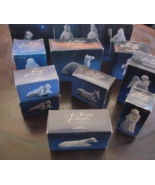 13pc Vintage Avon White Porcelain Christmas Holiday Nativity Set w/ Boxe... - $90.99