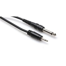 Hosa Cable CMP300 1/8 inch TS to 1/4 Inch TS Adapter Cable - 3 Foot  - £11.77 GBP