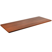 VIVO Dark Walnut 60 x 24 inch Universal Table Top for Sit to Stand Desk Frames - £172.63 GBP