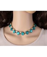 Coro Thermoset Jewelry Set | Emerald Green Choker Necklace &amp; Bracelet | ... - $5,104.42 MXN