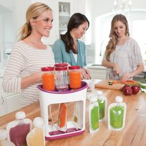 Squeeze Food Station Baby Food Organization Storage Containers Baby Food Maker S - £10.99 GBP+