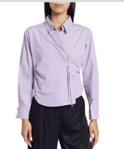 70/21 High-Low Long Sleeve Top, Designer Luxury, Large. Purple, NWT - £72.77 GBP