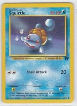 M) Pokemon Nintendo GAMEFREAK Collector Trading Card Squirtle 68/82 50HP - $1.97