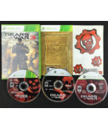 Gears of War 3 (Xbox 360, 2011) with Manual &amp; Stickers &amp; Gears of War, G... - $351.26 MXN
