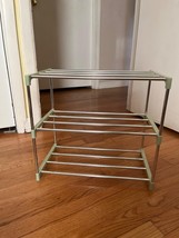 Small Shoe Rack, Narrow Stackable Shoe Shelf Organizer 10.3&quot;D x 17.2&quot;W x... - $309.37 MXN