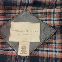 Preswick & Moore Outwear Men's  Brown Genuine Leather Jacket Size Large image 6