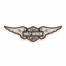 Harley Davidson Logo Sticker Vinyl Decal Waterproof Outdoor Motorcycle - $4.50 - $18.00