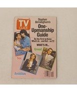 TV Guide Magazine March 11-17, 1989 Stephen Birmingham&#39;s One Upmanship G... - $7.99