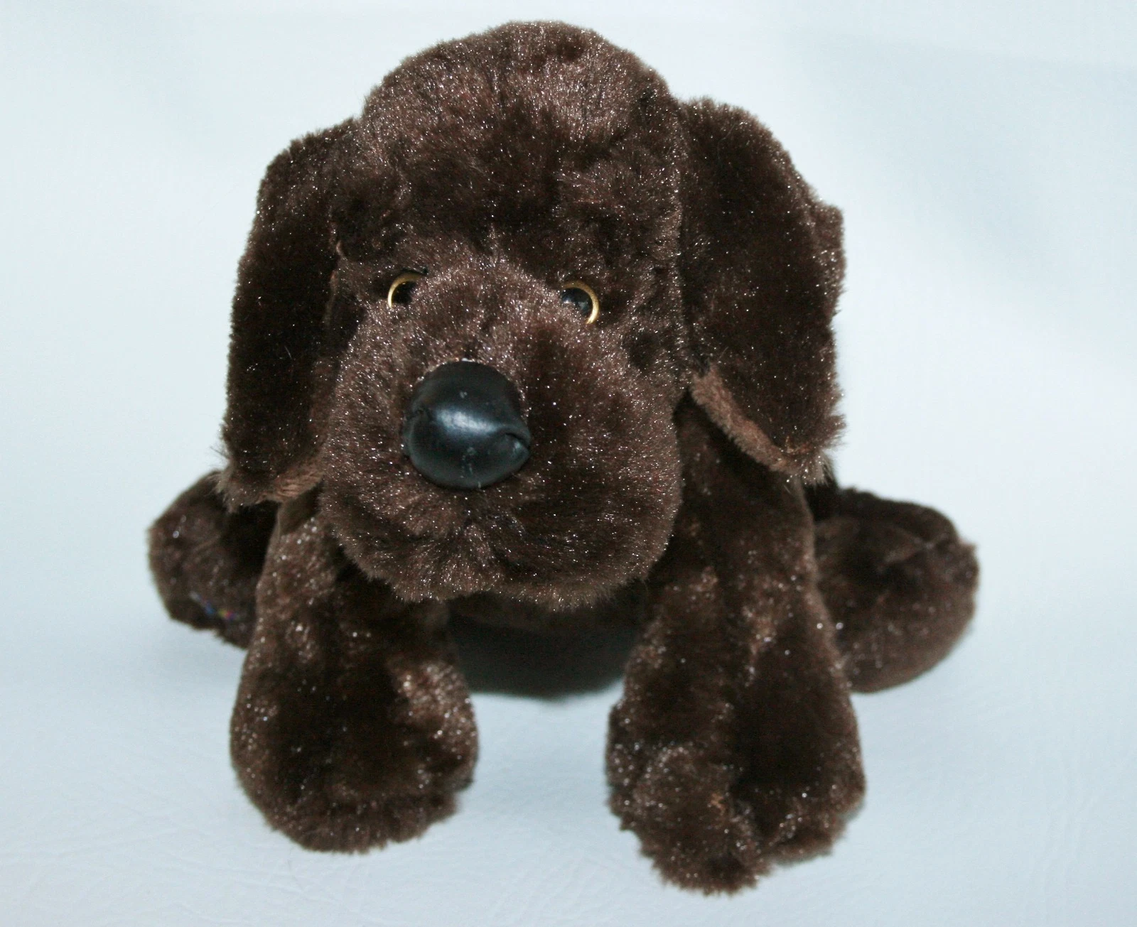 Ganz Webkinz CHOCOLATE LAB DOG 9&quot; Plush Stuffed Animal no code - $13.99