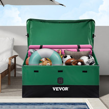 VEVOR Outdoor Storage Box Patio Deck Box 100 Gallon Waterproof PE Tarpaulin - £79.11 GBP