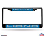 Rico Industries Nfl Detroit Lions Black Black Laser Cut Chrome Frame 12 ... - $36.87