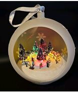 Mr. Christmas Animated Musical Lighted Jumbo 7" Sparkling Ornament Skate... - $101.18