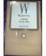 Wamsutta Standard Pillowcase Sham 100% Cotton Honeycomb - €16,86 EUR