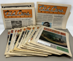 Lot of 12 Old Cars Weekly News &amp; Marketplace Magazines 1991 Restoration and Care - £28.81 GBP