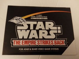 Atari 2600 Star Wars The Empire Strikes Back by Parker Brothers MANUAL ONLY - £7.85 GBP