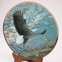 John Pitcher Seasons Of The Bald Eagle Plate Collection “Autumn In The M... - $12.60