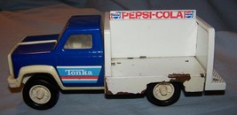 Vintage 1970s Tonka Pepsi Cola Soda Delivery Truck w/1 Plastic Crate - £14.55 GBP