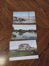 Vintage Postcard Lot of 3 New Hampshire NEWCASTLE HAMPTON BEACH ROCHESTER - £6.01 GBP